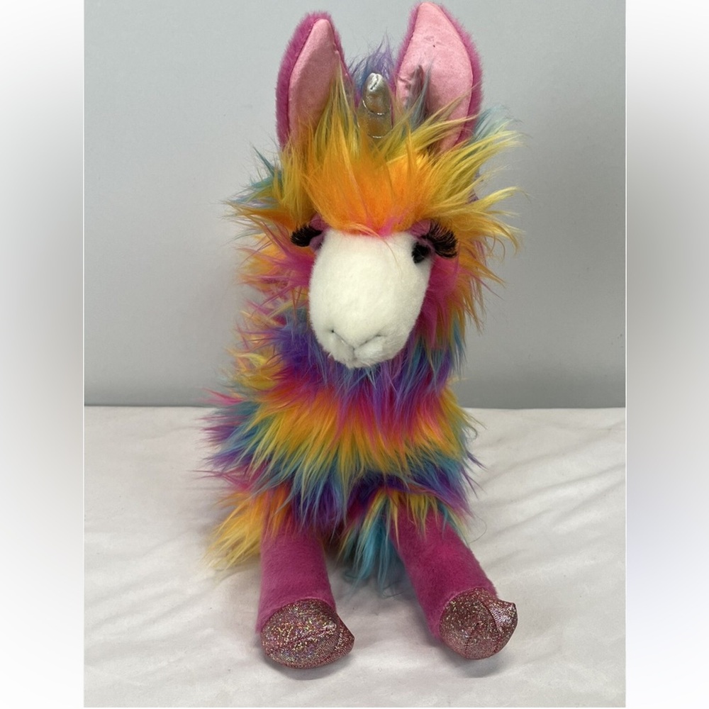 Douglas Cuddle Toy Rainbow
Llama Unicorn Plush 18" Stuffed Animal - Picture 4 of 12